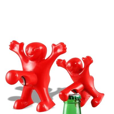 Flaschenöffner in Form eines glücklichen Mannes