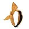 Women's Daily Ribbon Stitch Headband (Yellow) Hairband