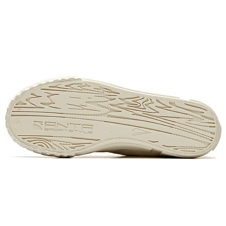 Anta X Robert Geller Life Series Sneakers Canvas High 'Eagle White Black' Women's 12948680-12