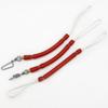 Rust Resistant Fishing Shock Cord With Rotating Clip and Rubber Tube Spearfishing Stainless Steel Shock Absorbers Cord