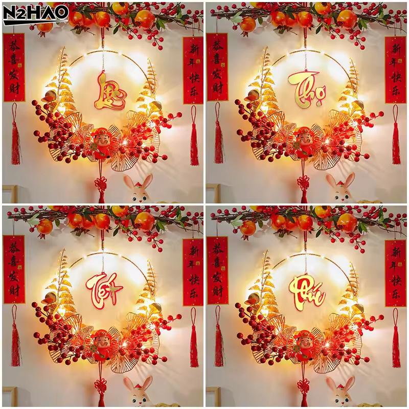 Vietnamese Spring Festival Decorations Paper Flowers Hanging Ornament 2026 New Year Home Decoraitons Room Wall Decor