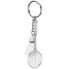 6pcs Lightweight Material Badminton Keychain Compact Size Sports Keychain  For Daily Carry