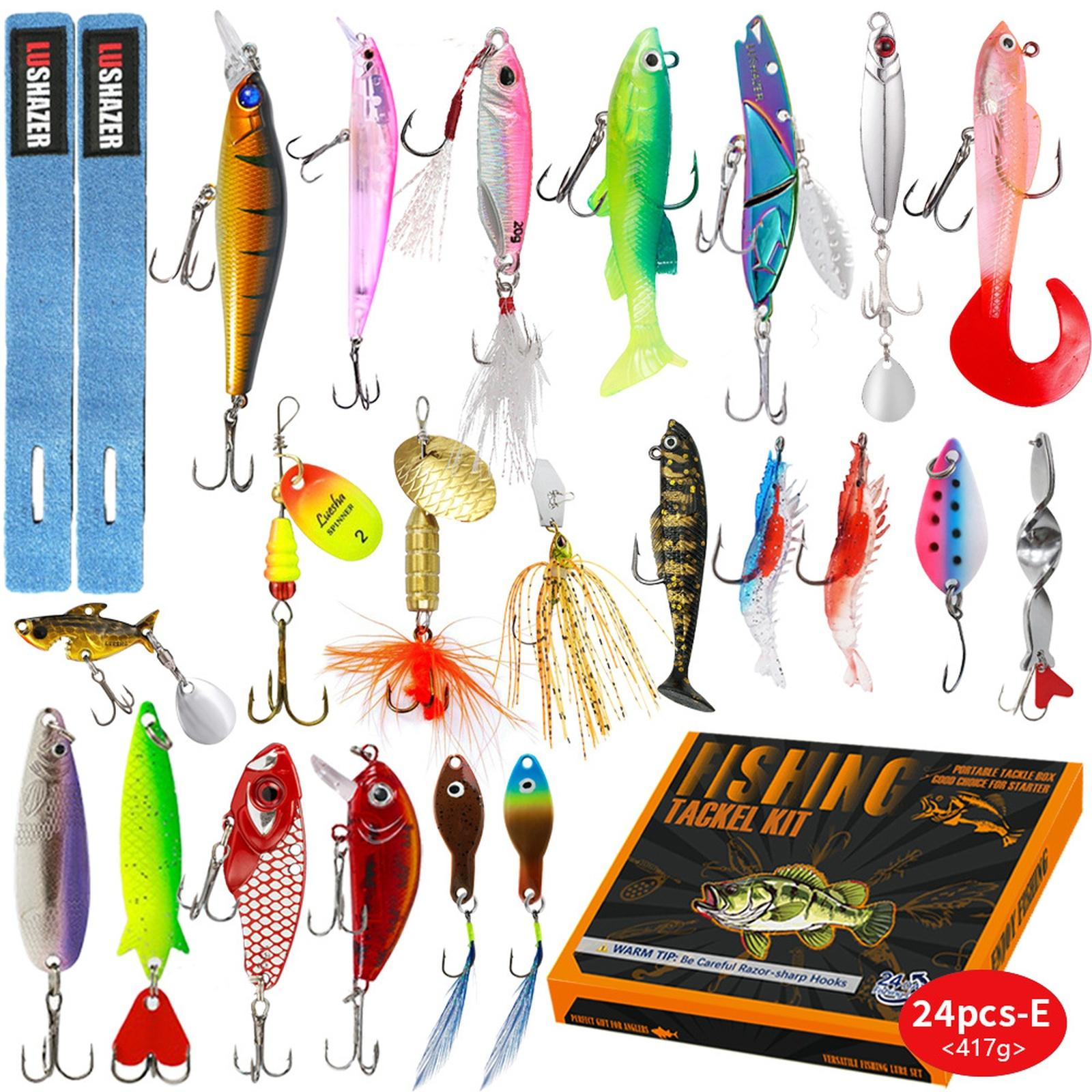 

Trout Fishing | Multiple Chamber Inside | (2) - Size 10 Treble Hooks | for Fishing Bass, Trout, Walleye, | Count 1 | one size