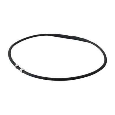 RAKUWA Necklace EXTREME Cube Black 43cm Phiten Advanced Technology [Stiff Shoulders] [Stiff Neck] [Uses Metax]