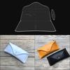 Creative Glasses Bag Making Leather Template Acrylic Mold Handcraft Glasses Case Storage Leather Stencil DIY Leathercraft.