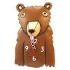 Allen Designs [M3384] – „Allen Designs“ Braunbär-Wanduhr (25 x 20 cm)