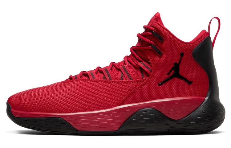 Jordan Super.Fly MVP Schwarz Rot Herren-Sneakers 46 red