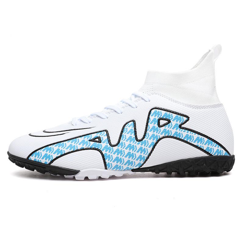 High-top Shoes Large-size Football Training Outdoor Youth Fashion Non-slip Men and Women Nails Long Broken 23 Breathable Price
