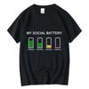 Lustiges Design Interessantes Neues Druckmuster Bequem Sommer Unisex Unisex Universeller Trend Street Rundhals Kurzarm T-Shirt