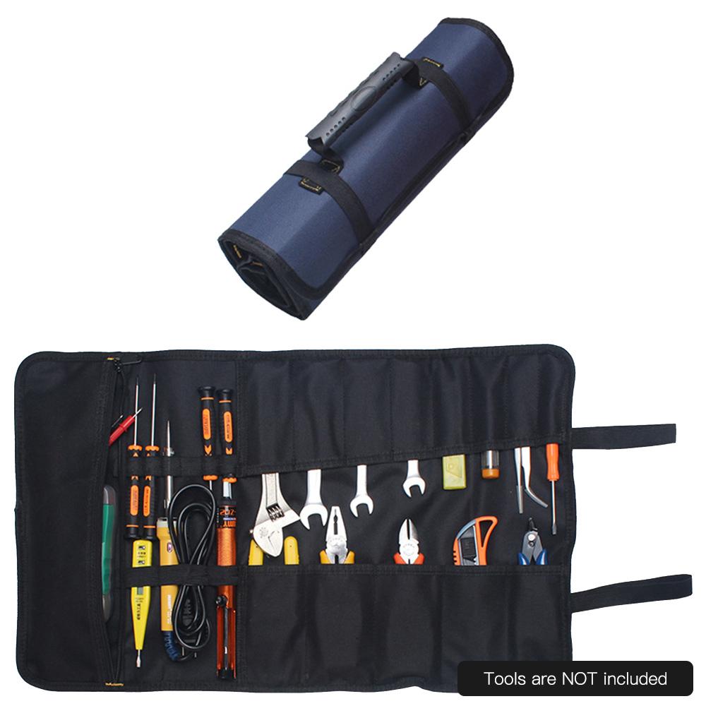Portable Roll Tools Bag Organizer Toolkit Pouch Storage Bags Multifunction Bag for Fishing Makeup Craftwork