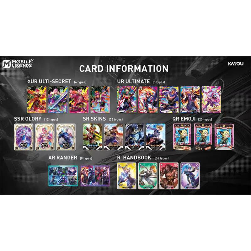 Original Neu Mobile Legends Bang Bang Karte Hand des Schicksals Serie Ulti Geheime UR Spiel Kampf Sammelkarten Kinder Spielzeug Geschenke