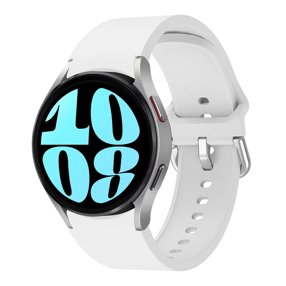 Silicone Band for Samsung Galaxy Watch 7/6/5/4 44mm 40mm/5 Pro 45mm Bracelet Galaxy Watch 4/6 Classic 47mm 43mm 46mm 42mm Strap