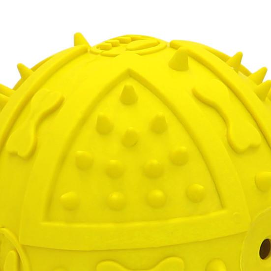 Dog Squeaky Toy Comfortable High Toughness Wear Resistant Small Medium Large Dog Interactive Ball Pet Training