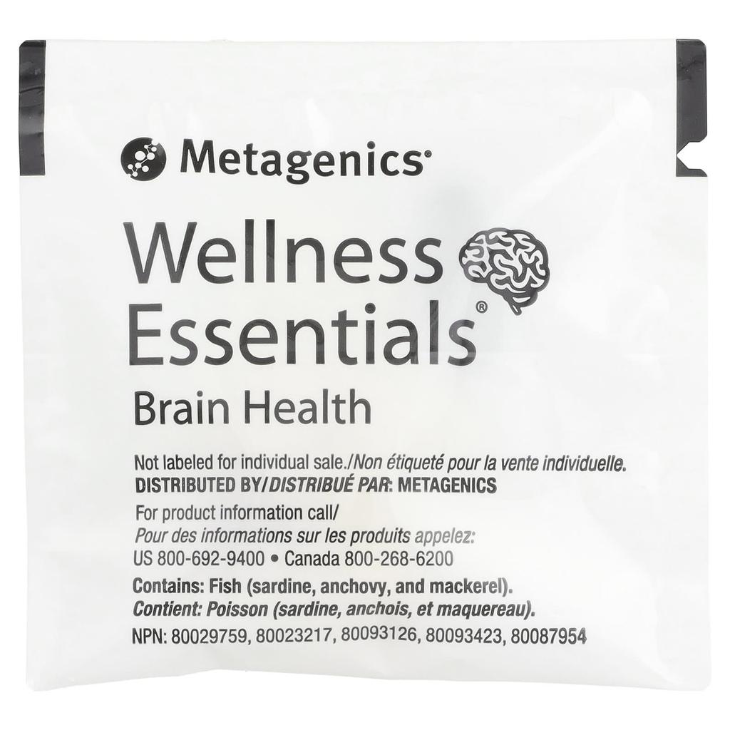 Wellness Essentials®, Brain Health, 30 Pack