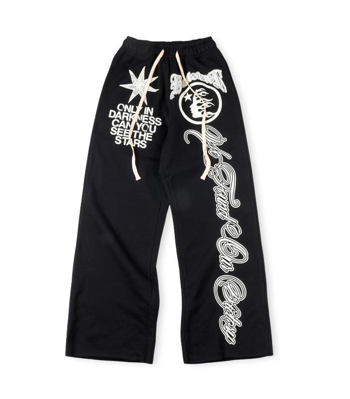 24FW Amerikanischer Retro Hellstar Studios Unisex Hoodie & Jogginghose