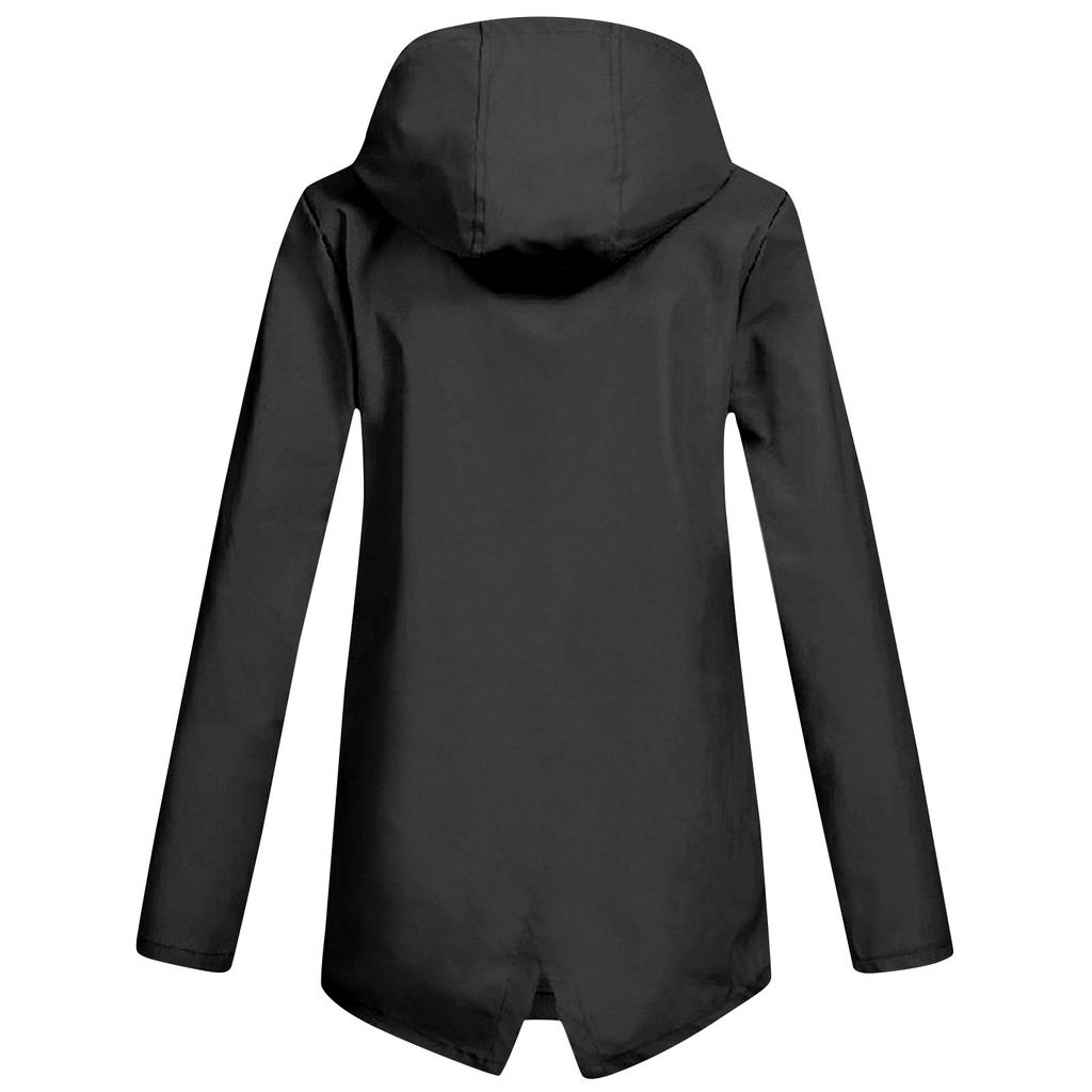 Windbreaker Zipper Hooded Lightweight Outdoor Windproof Jacket Thin Outdoor Coat For Women