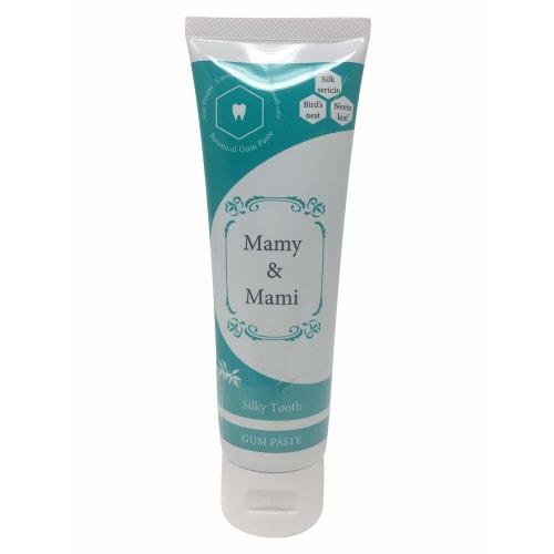 

AZRUN Azeran Mommy & Mami Silky Tooth Toothpaste, Made with Japanese Sterile Silkworm Cocoon Sericin, Stem Cells, Mastic Resin, Neem, and Bird s Nest,