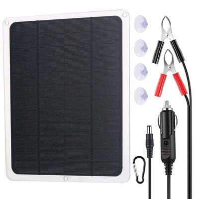Verbessertes Solarbatterie-Erhaltungsladegerät 12V Tragbares Wasserdichtes Solarpanel Erhaltungsladegerät