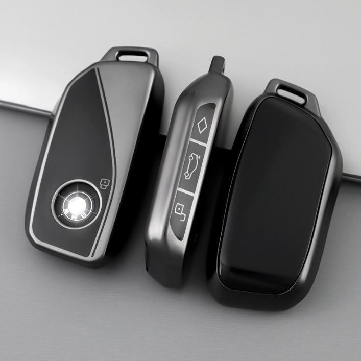 

Титаново-серый чехол для ключа для 2023 BMW i7/X7/7 серии/XM Fob
