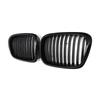Für BMW 5er E39 525 528 530 535 1999-2003 Auto Kühlergrill Front Nieren Grill Doppellinie Silber Schwarz 51137005837 51137005838