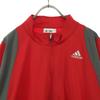 Beauty products adidas Two-tone color Print golf Short sleeve Half zip Polo shirt Men's Used