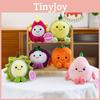 Fruit Plush Toy Bean Bag Durian Dragon Fruit With Soft Cotton For Kids Playroom Decor
