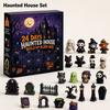 Halloween Surprise Countdown Calendar Acrylic Decor With Ghost For Festive Home Decor