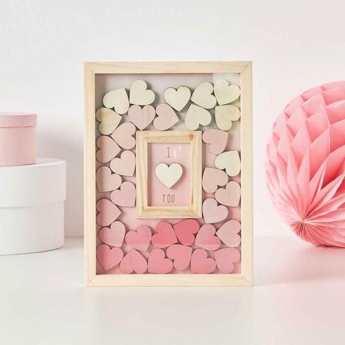 Cœurs en bois naturel - RICO DESIGN - 30 mm - 20 pièces - Beige - Mixte