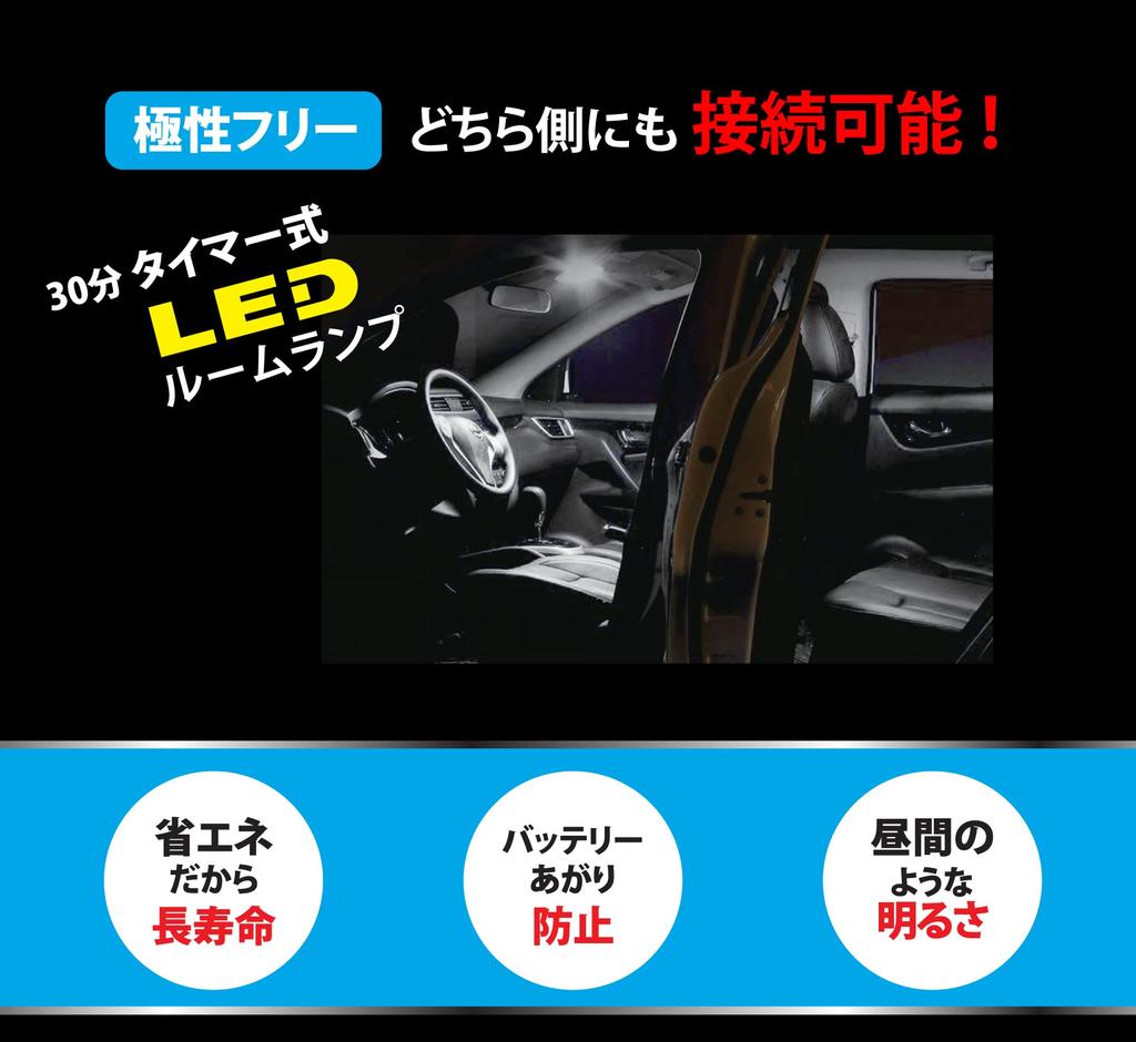 Isaac Import T10 1.2 inches (31 mm) Room Lamp, 30 Minutes Auto Off Timer