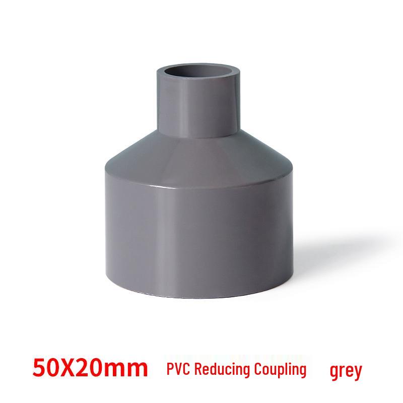 PVC Water Pipe Reducer Connector for Varied Diameters: 20, 25, 32, 40, 50, 63, 75mm