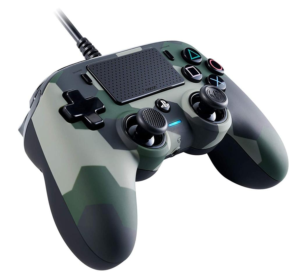 Controller Cablato Compatto Nacon (Verde mimetico)