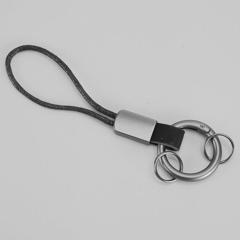 Auto Car Smart Key Cover Fob Case Ring Keychain Universal