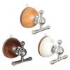 Suction Cup Hook Strong Hold Mold Resistant Hook No Drill Reusable Holder for Bathroom Towels Wet