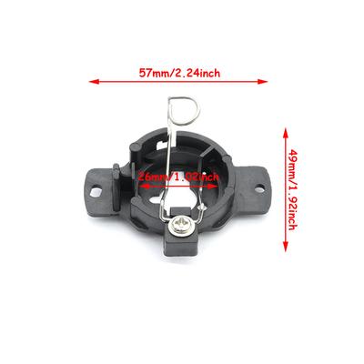 1X H1 HID Xenon Bulb Retainer Holder Headlamp Socket Adapter For Nissan Skyline GT-R R32 240SX Silvia For Benz S320 W140 SAAB