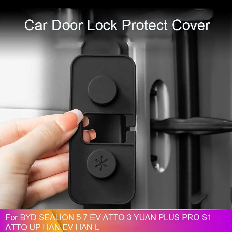 Car Door Limiter Pad Lock Shock Damper Door Check Arm Cover For BYD SEALION 5 7 EV ATTO 3 YUAN PLUS PRO S1 ATTO UP HAN EV HAN L
