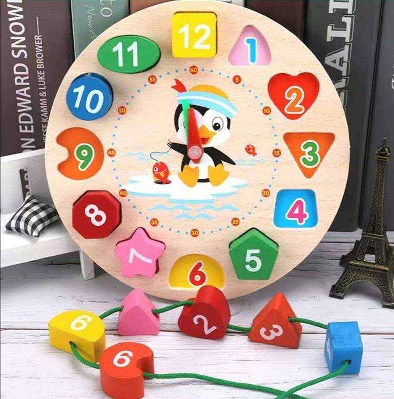 Kids Montessori Toy Worm Eat Fruit Wooden Puzzle Toy Fingers Flexible Training Twisting Worm Educational Toys for Children Gifts