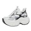 Fashion High Quality 9CM Chunky Sneakers for Women Platform Sneakers Wedge Heel Women Casual Shoes Dad Shoes Summer Shoes Spring Autumn