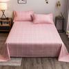 Prześcieradło w stylu INS jednoczęściowe zimowe 1,8 m podwójne łóżko 1,2 m akademik łóżko pojedyncze minimalistyczna kołdra z pranej bawełny