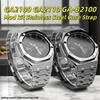 GA2100 Mod Kit Steel Case Strap For Casio G-SHOCK GA-2100 GA-2110 GA-B2100 Modified Metal Watch Bezel Watchband Set Accessories