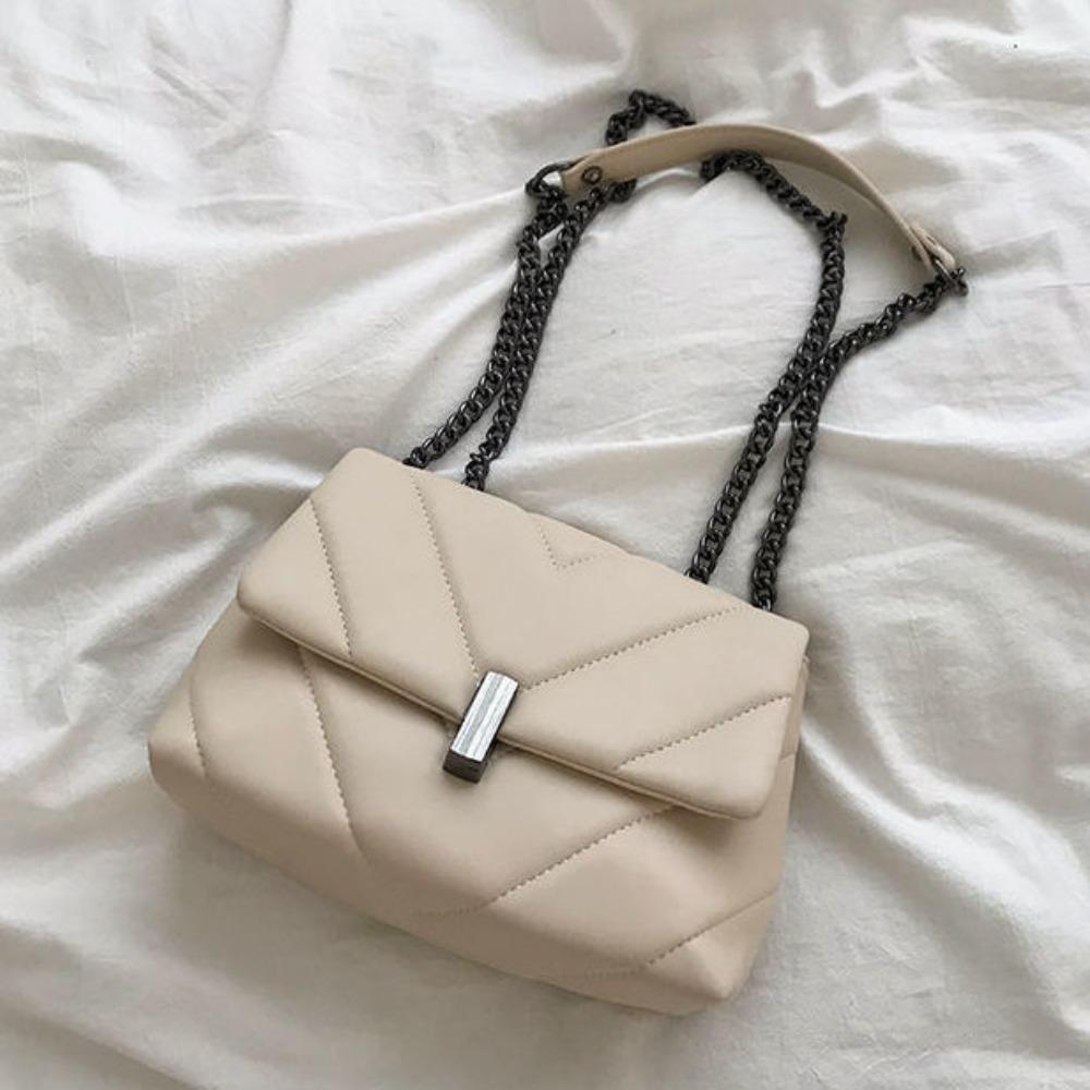 Bag women's bag autumn and winter new simple and fashionable Xiaoxiangfeng shoulder messenger chain bag small square bag