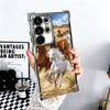 Ferghana Horse Animal Plating Phone Case For Samsung Galaxy S24 S25 FE S26 Edge S23 Ultra S22 S21 Plus S20 Anti-Fall Airabag Cov