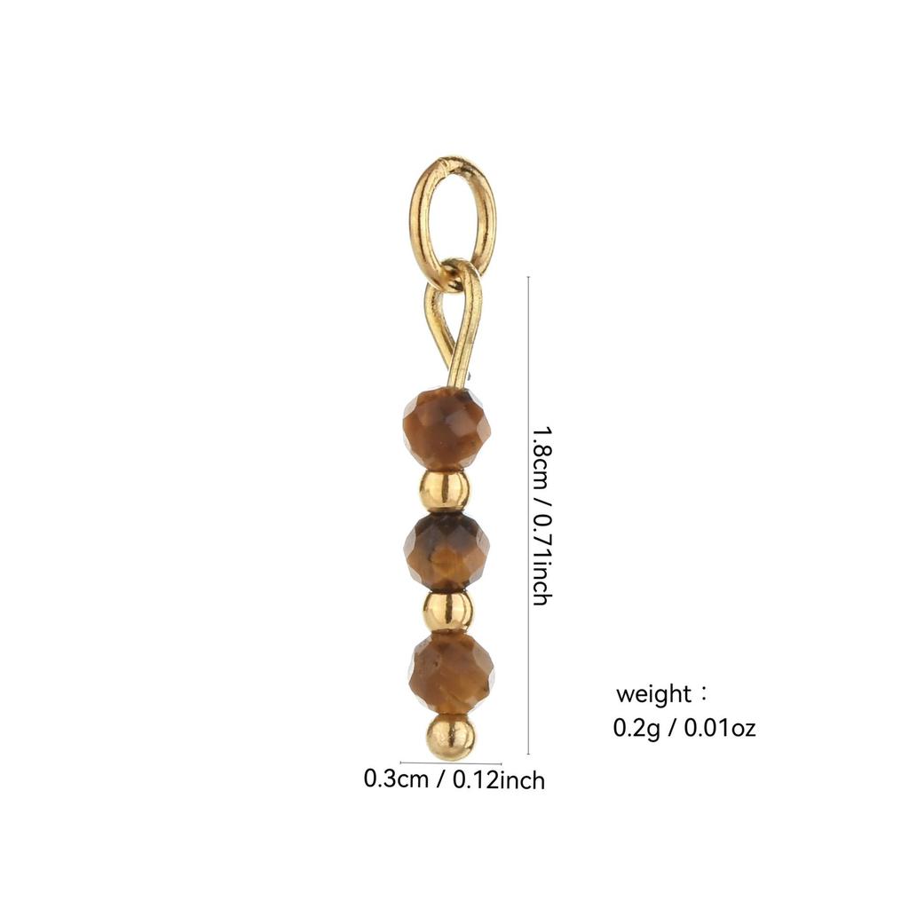 DIY Jewelry: Stainless Steel Rings, Natural Stone Crystal Necklace and Earring Pendants