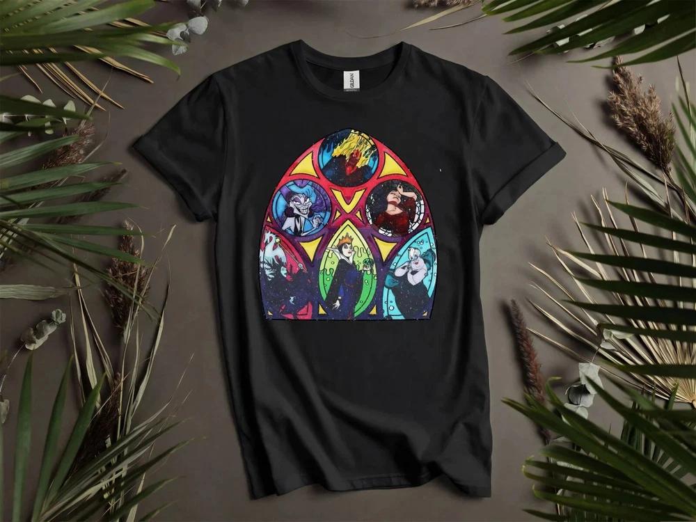 Villains Characters Stained T Shirt Unisex Unisex Unisex S
