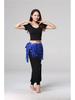 Halloween Belly Dance Costume with Sequin Tassels and Hip Scarf Waist Chain