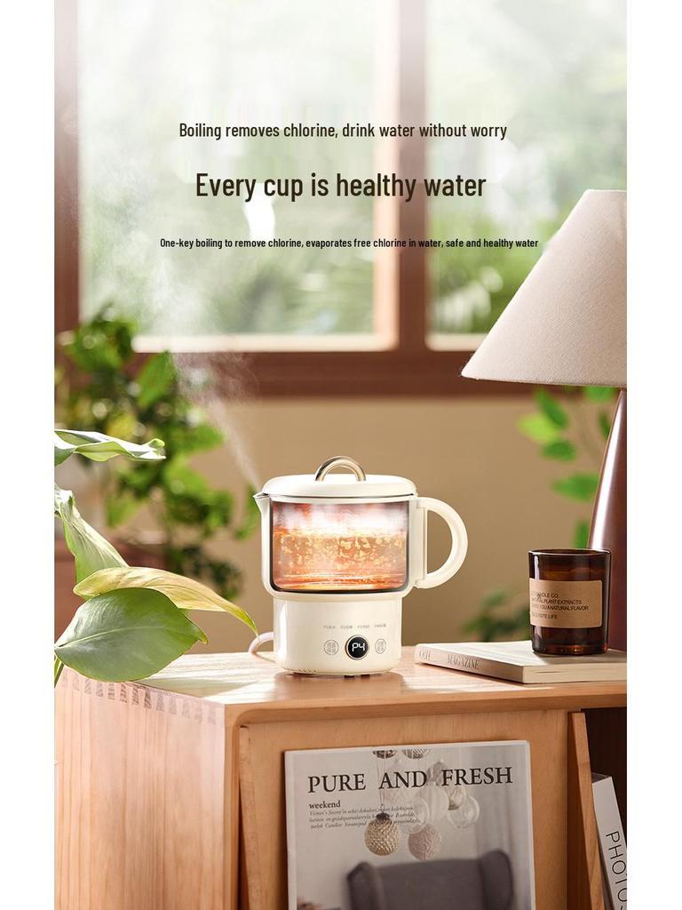 AUX Folding Travel Kettle - Portable, Insulated Electric Kettle for Business Trips.