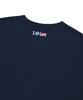 WACKY WILLY [Wacky Willy X Lee] Women'S I-Lil-Lil-Lil Graphic Crop Sweatshirt Navy