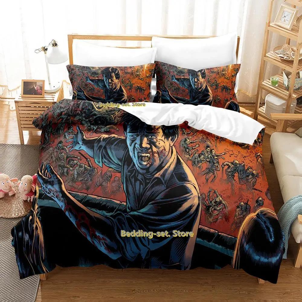 Set Biancheria da Letto Comics Extinction Parade Set da tre pezzi Cartone Animato Anime Adulto Bambino Camera da Letto Set Copripiumino lençol de cama casal