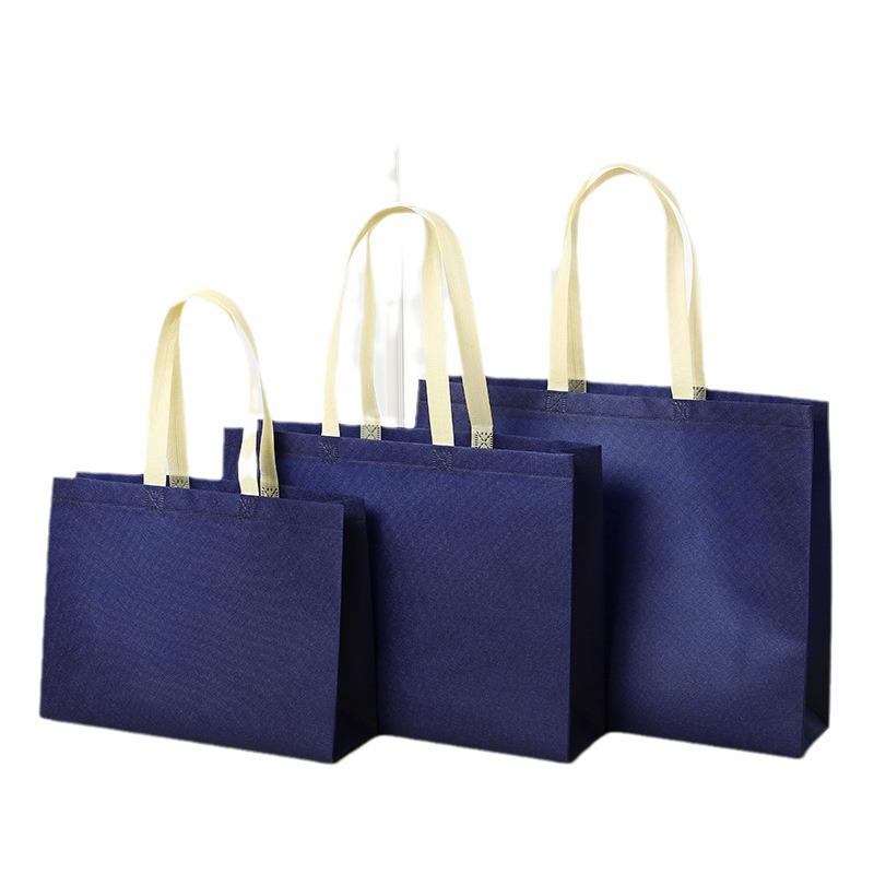 Eco-Friendly Large Capacity Non-Woven Supermarket Tote Bag with Reinforced Base