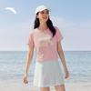 Anta Women's Cold Brew Printed Short Sleeve T-Shirt