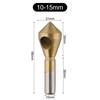 1pcs Titanium Countersink Deburring Drill Bit Hole Cutter Metal Chamfering Tool 90 Degree Chamfer Countersink Drill Bit